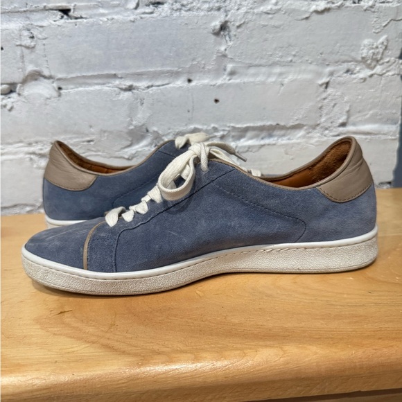 Frye Alexis Low Lace Aqua Suede Sneakers size‎ 9 - Picture 7 of 11